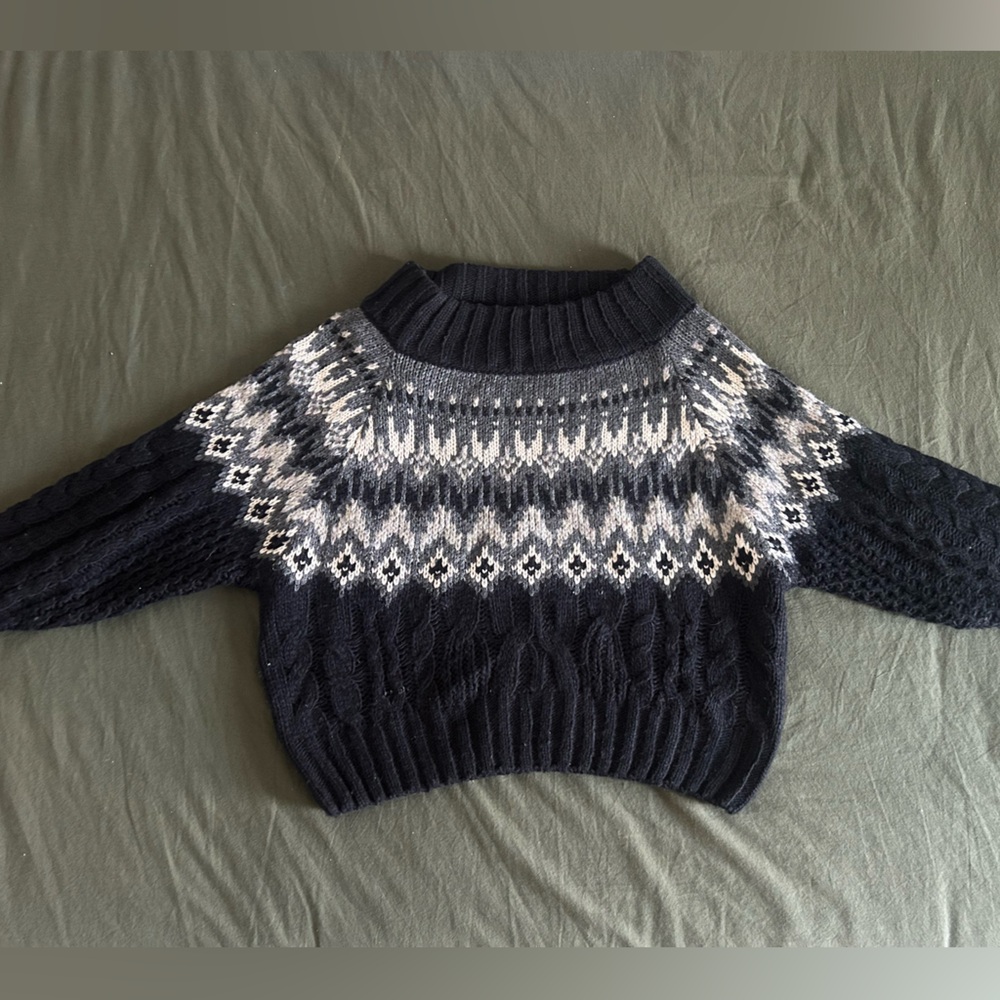 Black Cropped Sweater
John and Jenn - Picture 1 of 2